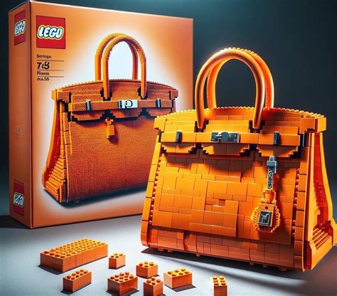 lego hermes handbag